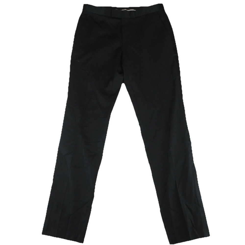 Hugo Boss Wool Dress Suit Pants‎ Slacks Mens 33x33 Black